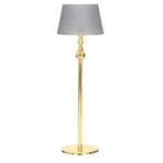 Vinner Solid Gold Kaplama Düz Metal Ayak Gri Kırçıl Lambader