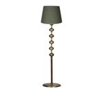 vinner Solid Gold Kaplama Düz Metal Ayak Lambader - Beyaz Kırçıl VNR0406SG017
