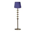 vinner Solid Gold Kaplama Düz Metal Ayak Lambader - Gül Desenli VNR0406SG032