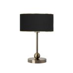 Vinner Sphere Gold Siyah Eskitme Kaplama Metal Abajur