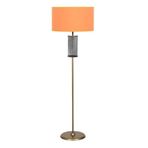 vinner Twins Statik Siyah Eskitme Mat Gold Detaylı Metal Lambader - Gold Organze Siyah VNRTWINS01016