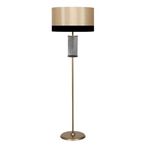 vinner Twins Statik Siyah Eskitme Mat Gold Detaylı Metal Lambader - Haki VNRTWINS01009