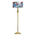 Vinner VNRMADGKLMB097 Madelyn Flowers Desenli Gold Kaplama Burgulu Metal Lambader