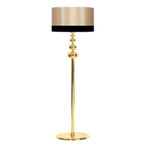 Vinner VNRNOAMSL04 Vega Gold Kaplama Üçlü Küre Düz Metal Mataro Siyah Lambader