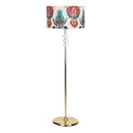 Vinner VNRVGAEKLMB036 Vega Eskitme Üçlü Küre Tek Ayaklı Metal Cappadocia Desenli Lambader