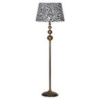 Vinner VNRVGAEKLMB075 Vega Eskitme Üçlü Küre Tek Ayaklı Metal Leopar Desenli Lambader