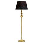 Vinner VNRVGAGKLMB072 Vega Gold Üçlü Küre Tek Ayaklı Metal Kimya Desenli Lambader
