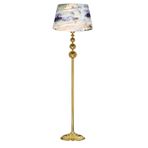 Vinner VNRVGAGKLMB094 Vega Gold Üçlü Küre Tek Ayaklı Metal Blumixed Lambader