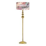 Vinner VNRVGAGKLMB099 Vega Gold Üçlü Küre Tek Ayaklı Metal Redmixed Lambader