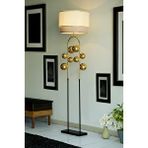 Vinner Wyoming Siyah-gold Kaplama Metal Lambader