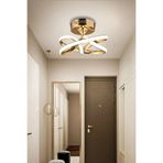 Vino Riserva Model Gold Kaplama Metal Salon Mutfak Oturma Yatak Odası Modern LED Plafonyer Avize