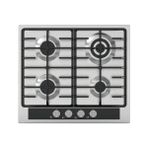 Vinola MOG.6721.01 Inox Cam Panel Ankastre Ocak - Doğalgaz - İnox