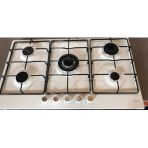 Vinola Mog.9610.111.0221510010 Beyaz Emaye 90 Cm Wok Gozlu Ankastre Ocak - Dogalgaz