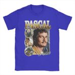 Vintage Baskılı Şık Erkek Tişörtü, Pedro pascal Günlük Giyim İçin İdeal (5 L)