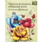 Vintage Botanical Ephemera Book To Cut Out And Collage: 150+ Flower Images - Tulips, Roses, Daffodils, Hyacinths, Camellias, Gerberas, and more | For Collages, Scrapbooks, Junk Journals, Paper Crafts
