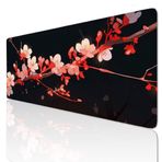 Vintage Büyük Mouse Mat Oyun Mouse Pad Büyük 24x12 inç Klavye Mat Kaymaz Kauçuk Tabanlı, Mousepad Yıkanabilir Genişletilmiş Büyük Fare Paspasları, Ev Ofis Çalışmaları için Fare Altlığı 3-900
