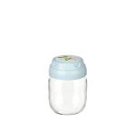 Vintage Dekoratif Desenli Cam Kavanoz 425Ml - 14,3 Oz