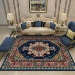 Vintage Fas Etnik Retro Halı 180x240 cm Oturma Odası Yatak Odası için Kaymaz Alan Halısı