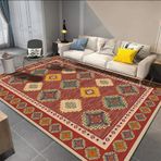 Vintage Fas Etnik Retro Halı Oturma Odası Yatak için Kaymaz Alan Halı 180x240 cm Büyük Halılar