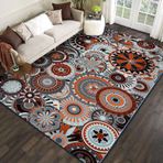 Vintage Fas Retro Halı Oturma Odası Yatak Odası için 200 x 300 cm Kaymaz Halı