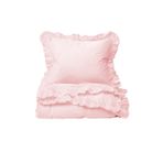 Vintage Firfirli Cift Kisilik Nevresim Takimi - Pembe