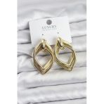Vintage Gold Renk Pirinç Kadın Küpe - Tj-Bkp11626