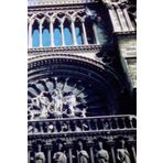 Vintage Gothic Architecture Journal: Notre-Dame Cathedral of Paris Circa 1950s