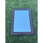 Vintage Plastik Çerçeveli Oyma Desenli Ayna 80x110cm