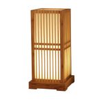 Vintage Stil Retro Fener Yatak Odası Bambu Çin Masa Lambası Yaratıcı Japon LED Başucu Lambası Oturma Odası Yemek Odası (Küçük)