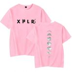 Vintage Tişörtler Sam and Colby XPLR Yaz Grafik Moda Kadın Eğlence Tersinir Baskılar Kadın Üstleri (5 XL)
