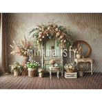 Vintage ve Modernin Büyüsü: Arka Plan 200X150CM Stüdyo Fonu
