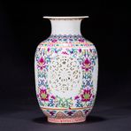 Vintage Yapay Çiçek Vazosu Porselen Çiçek Vazosu Zarif Çiçek Düzenleme Vazosu Antika Vazo Dekorasyon Seramik Ev Dekorasyonları Ev Dekorasyonu Düğün için, B-H24xw15cm,B-H24xw15cm