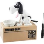 VintageVo Çocuklar Için Köpek Kumbarası Köpeğim Kumbarası Köpek Yeme Madeni Para Kumbarası (Yurt Dışından) - Renkli