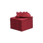 Vintessy Airlaid Peçete 40X40 cm (Açık Ölçü) – 20X20 cm Katlı, 50’li Paket, Kumaş Dokulu, Hijyeni - 1 kg