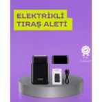 Vintessy Kart Tasarımlı Şarjlı Tıraş Makinesi | 2 Başlıklı Hassas Kesim