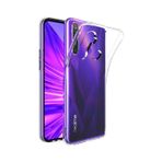 VINTESSY MEPA0046-17809MKR Realme 5I Kılıf Lüx Şeffaf Silikon Düz Renkli Kılıf-Arka Kapak