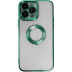 VINTESSY MEPA047-29495MKR Apple Iphone Uyumlu 14 Pro Max Kılıf Slot Silikon - Köknar Yeşili Düz Renkli Kılıf-Arka Kapak