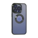 VINTESSY MEPA047-31922MKR İphone 15 Pro Kılıf Slot Silikon - Köknar Yeşili Düz Renkli Kılıf-Arka Kapak
