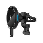 VINTESSY MEPA047-31980MKR T9 15W Magsafe Araç Tutucu - Siyah Telefon Tutucu 75356385