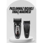 Vintessy Sakal Kesme Makinesi Yanak Tıraş Makinesi Hassas Ciltlere Özel Profesyonel