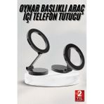 VINTESSY TKNUCZZZARAÇİÇİTELEFONTUTUCUUUU2MKR Araç Içi Telefon Tutucu İos Uyumlu Magsafe Manyetik Mıknatıslı Akıllı Saat