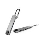 VINTESSY TKNUCZZZMACBOOKDÖNÜŞTÜRÜCÜ-4MKR Çok Fonksiyonlu Type C Hub Usb Hdmı Ethernet Kart Okuyucu Akıllı Saat