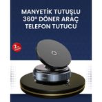 VINTESSY TKNXUCZK009TELEFONTUTUCU-3MKR 16 Mıknatıslı Araç Telefon Tutucu Kaymaz Ve Güvenli Akıllı Saat