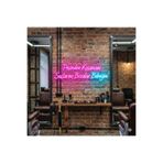 vinyuup Peşinden Koşamam Neon Led Yazı Tabela 88x33 CM