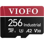 Viofo 256 gb Micro SD Hafıza Kartı Class 10 A2 V30 100MB/s Okuma 90MB/s Yazma Yüksek Dayanıklılık