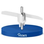 VIOKS Bosch MUM aksesuarı 10004361 için akan oyma kanadı yedeği, mutfak robotu için tahrik eden akışlı oyma aleti MUMX MUM4 MUM4428 MUM4427 MUZ4DS4 yedek parça, aksesuar ve diğer
