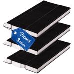 VIOKS Karbon filtre seti 3x aktif karbon filtre Balay 00434229 LZ45501 DHZ4550 DHZ4555 DHZ4556 Z5144X1 Z5144X5 için yedek filtre 380x196 mm davlumbaz için