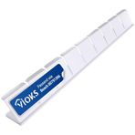 VIOKS Şişe tutucu şişe tarağı yedek Bosch Siemens 00791396 için saklama bölmesi 308 x 35 mm şişe tutucu tarak şişe tutucu askı tutma tarağı kapı bölmesi buzdolabı dondurucu için