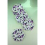 Viola 4 Parça Porselen Tatlı/kurabiye Tabağı