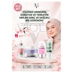 VIOLE BEAUTIES B5 Vitamini Yaşlanma Karşıtı Krem 200 ml ve Onarıcı Cilt Bakım Seti Sıkılaştırıcı Etkili